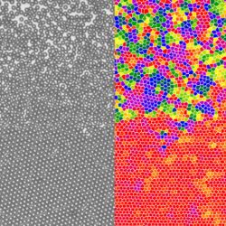 Průlom za ZČU, vědci zachytili ve 2D hexatickou fázi tání