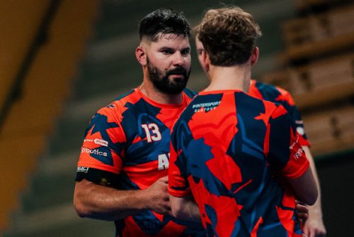 obrázek:Talent Plzeň prohrál v úvodu přípravy těsně 28:29 s Bayreuthem. Debutovaly tři posily