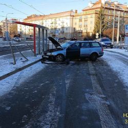 Mrazivé ráno na plzeňsku bylo plné nehod