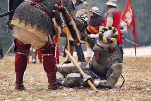 obrázek:600 let vozové hradby, u Nekmíře ožila historie a znovu duněly husitské vozy