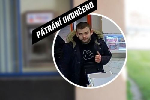 obrázek:Ukončeno pátrání po muži z kamerového záznamu. Policie děkuje veřejnosti za pomoc