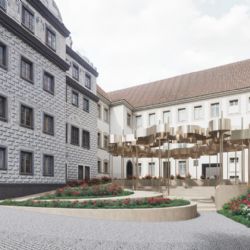 V Klatovech u radnice vznikne romantický svatební dvorek