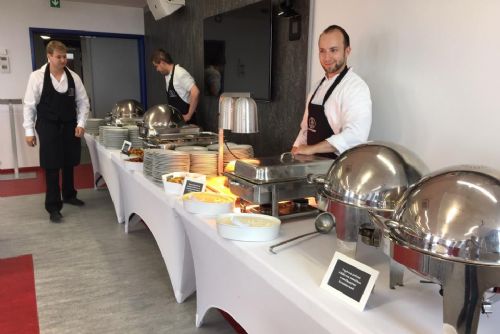Obrázek - Výborný catering u příležitosti slavnostního otevření výzkumného centra RICE 