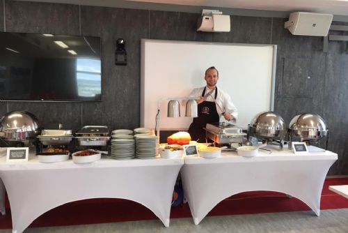 Obrázek - Výborný catering u příležitosti slavnostního otevření výzkumného centra RICE 