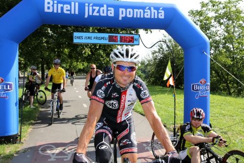 Foto: Birell jízda startuje. Pomůže handicapovaným