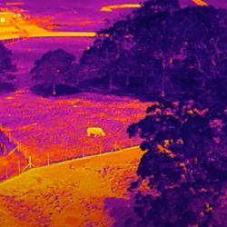 Dronem proti zimním zlodějům, policisté kontrolovali chaty termovizí