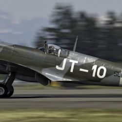 Legendární Spitfire plzeňáka Karla Pošty, pilota RAF, je na prodej za 82 milionů