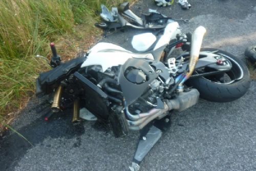 obrázek:Motorkářská sezona začala dramaticky. Sedm nehod za jedinou sobotu