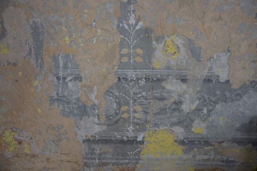 obrázek:Na zámku v Merklíně objevili restaurátoři antické výzdoby, jde o mimořádný nález