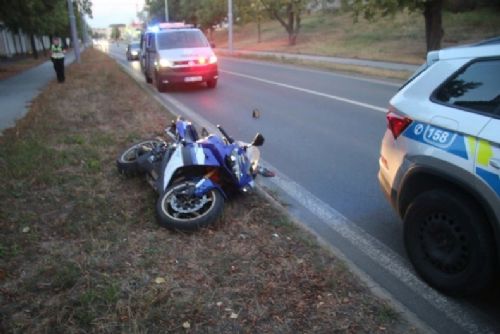 obrázek:Opilý motorkář v Plzni ujížděl policii a zastavil až po zablokování, měl 2,5 promile