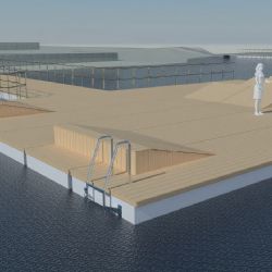 Pláž Ostende zkrášlí tři nová mola pro lepší relaxaci a vodní radovánky