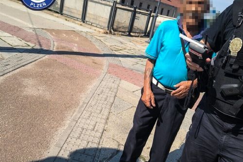 obrázek:Řidičák? Nikdy jsem ho neměl, řekl strážníkům 86letý řidič v Plzni