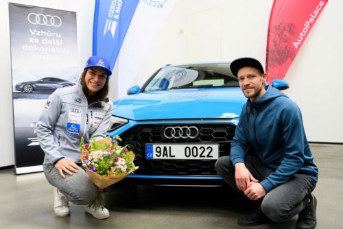 Obrázek - Čeští lyžaři ve vozech Audi