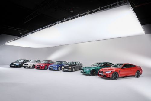 Obrázek - Šest generací BMW M3 a M4