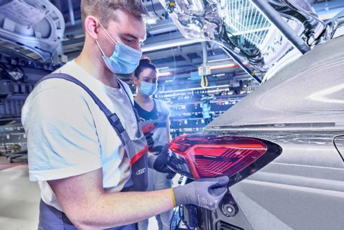 Foto: Zahájení výroby modelu Audi Q4 e-tron