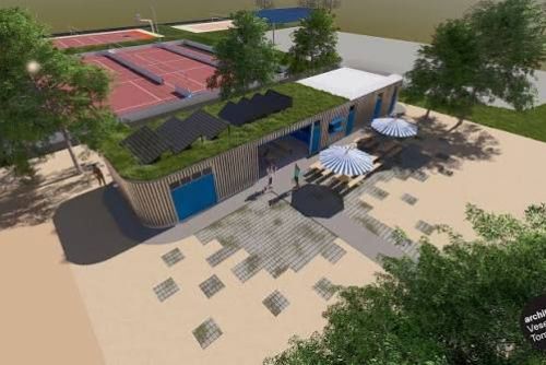 obrázek:Informace pro návštěvníky sportovního areálu Škoda sport park.