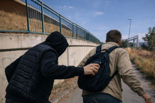 obrázek:Zbaběle zaútočil zezadu a ukradl mobil. Mladík z Plzně byl navíc v pátrání