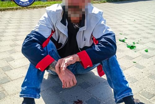 obrázek:Ležel v krvi a přestával reagovat. Zraněný muž s téměř třemi promile skončil v nemocnici