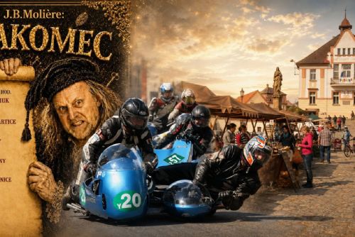 obrázek:Nepomuk čeká velkolepý víkend plný divadla, trhů a burácení legendárních motorek