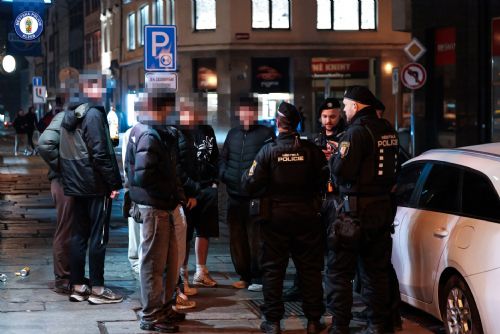 obrázek:Víkendová kontrola v Plzni, policie odhalila 13 přestupků, řešila i opilé teenagery