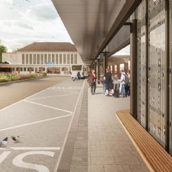 Nový přestupní terminál v Klatovech zlepší spojení autobusů a vlaků