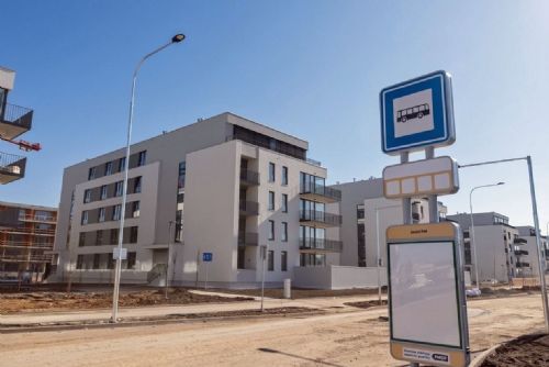 obrázek:Nových bytů ubývá, ale na Borských polích vyrůstá projekt pro stovky lidí