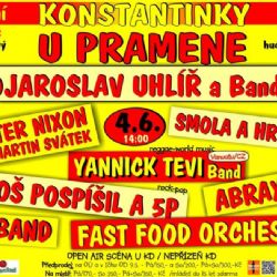 Přijďte na 12. ročník hudebního festivalu v Konstantinkách