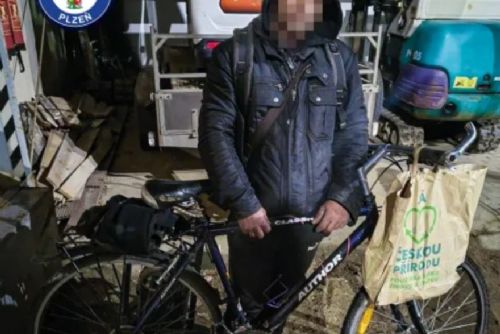 obrázek:Chtěl si odnést optický kabel. Muže v areálu CETIN v Plzni zadržela hlídka policie