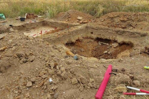 obrázek:Mimořádný objev archeologů ZČU. V poli ležely kanony, kulomety i bílý fosfor