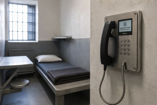 obrázek:Na Borech přibude 192 telefonů přímo v celách. Hovory vězňů bude hlídat software