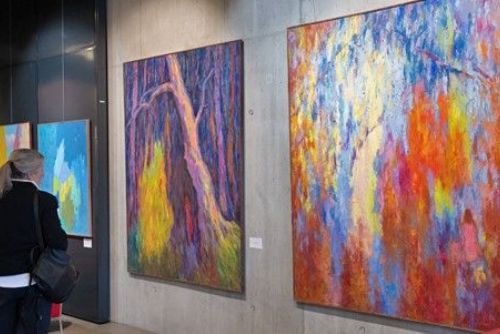 obrázek:Nová scéna DJKT zve do krajiny Václava Maliny. Výstava ukazuje jeho současnou tvorbu