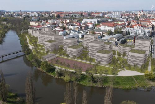 obrázek:Plzeň rozšířila pozemky pro budoucí byty. Stavět chce v Cukrovarské i u Borského parku