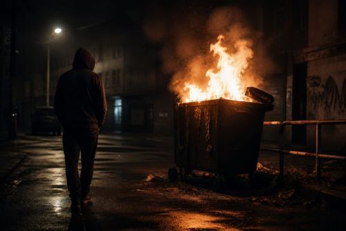 obrázek:Plzeňský žhář zapaloval matrace, kontejnery i koše. Skončil ve vazbě