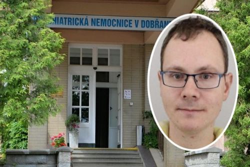 obrázek:Pacienta, který utekl z psychiatrické nemocnice, policie dopadla v Příbrami