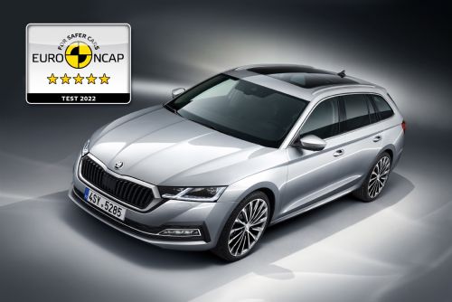 Foto: ŠKODA OCTAVIA obhájila nejvyšší hodnocení ve zpřísněném testu Euro NCAP. Vyberte si svou novou Škodu Octavia v autosalonu Auto CB